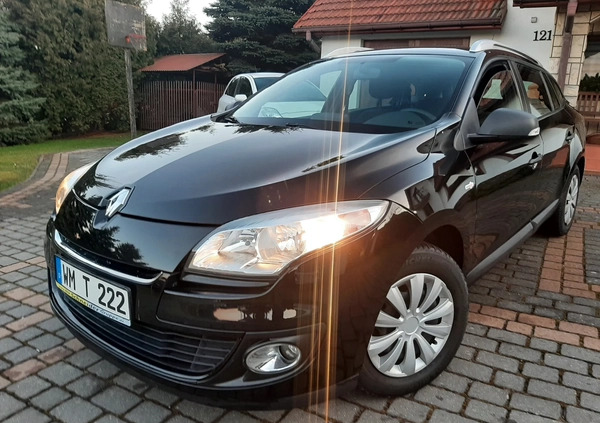 Renault Megane cena 29600 przebieg: 124000, rok produkcji 2012 z Kuźnia Raciborska małe 497